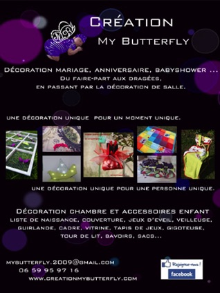 CREATION MYBUTTERFLY